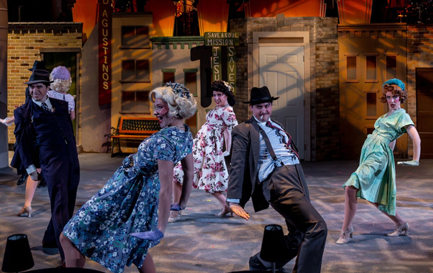 Photo: GUYS AND DOLLS At Music Theater Works Photo: GUYS AND DOLLS At Music Theater Works Image