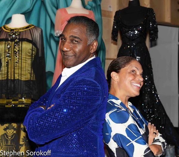 Norm Lewis & Soledad O'Brien Photo