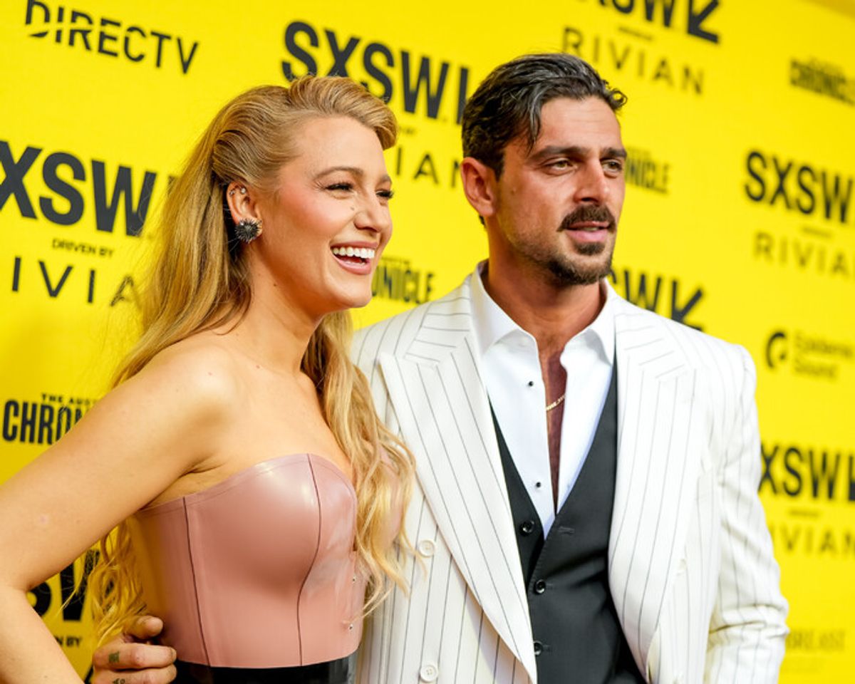 Blake Lively and Michele Morrone  at 