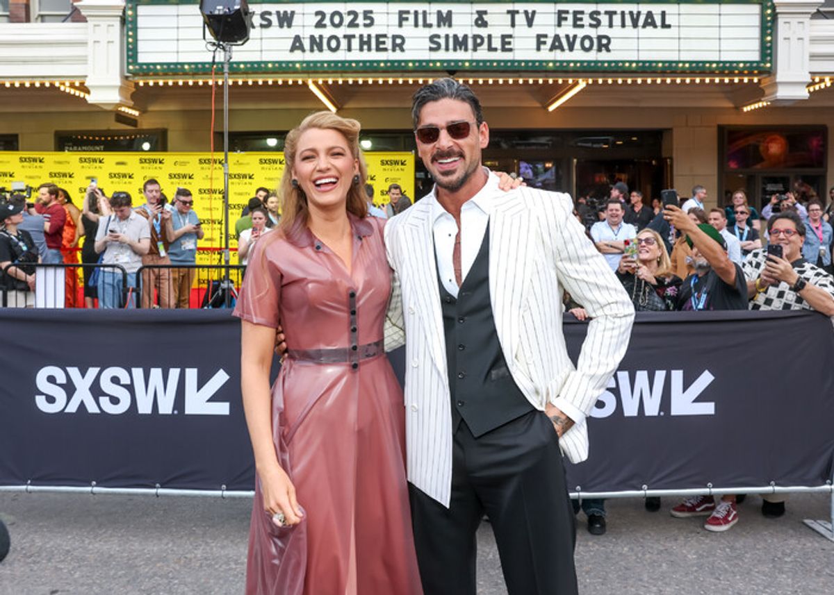 Blake Lively and Michele Morrone  at 