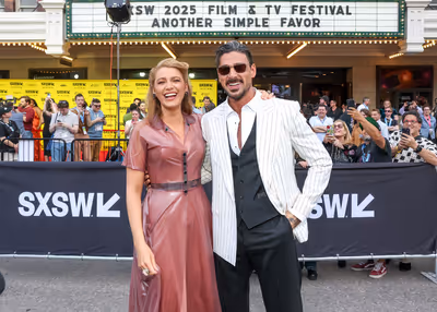 Blake Lively and Michele Morrone  Photo
