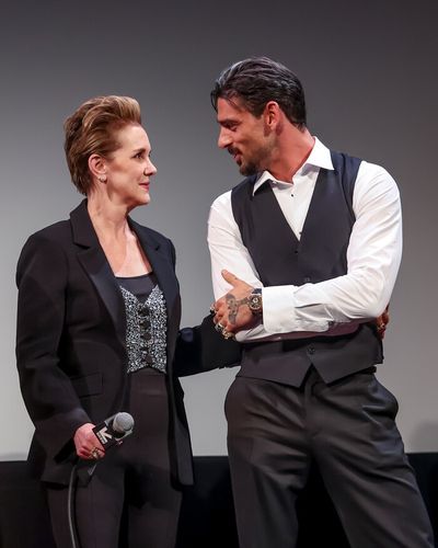 Elizabeth Perkins and Michele Morrone Photo