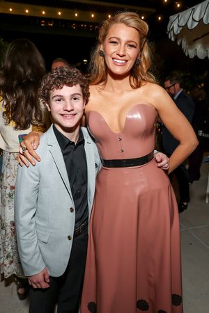 Joshua Satine and Blake Lively and Henry Golding @ BroadwayWorld Joshua Satine and Blake Lively and Henry Golding Photo