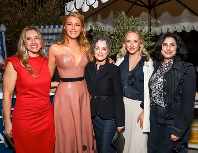 Laura Fischer, Blake Lively, Courtenay Valenti, Jen Salke and Sue Kroll  Photo