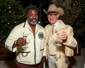 Bashir Salahuddin and Paul Feig  Photo