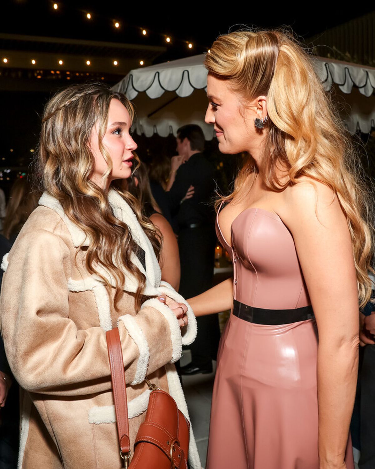 Lilah Pate and Blake Lively  at 