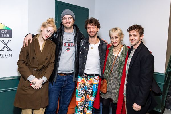 Gus Birney, Ephraim Birney, Connie Shulman, and guests Photo