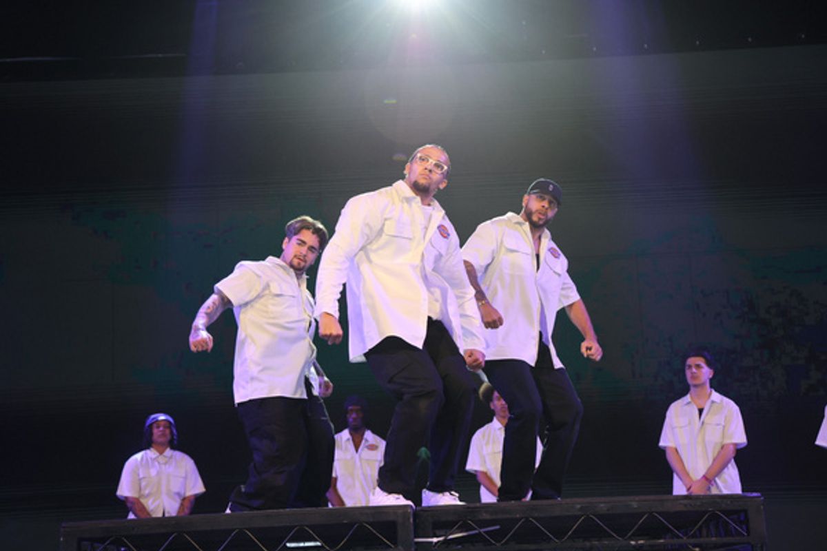 Members of Diversity including Perri Kiely at MOVE IT (C) Fiona Whyte at 