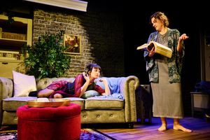 Nicki Kissil & Morgan Zipf-Meister in LILITH IN PISCES. Photo by Kent Meister. Photo