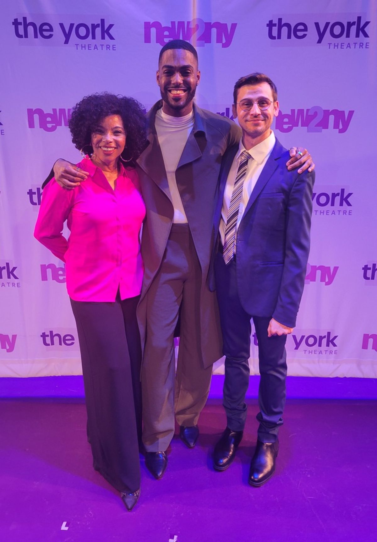 Debra Walton, Jovan E’Sean and Joseph Hayward
 at 