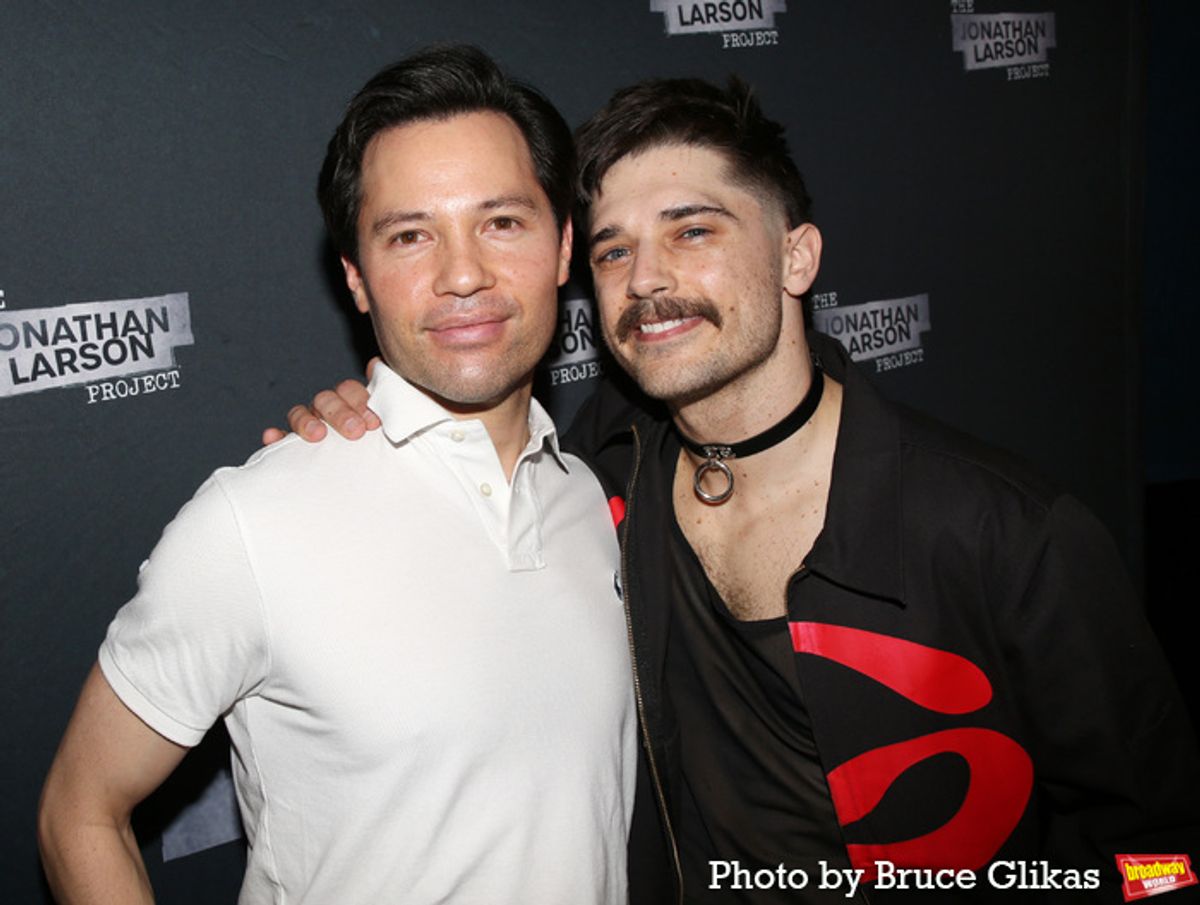 Jason Tam and Andy Mientus at 