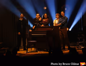 Andy Mientus, Adam Chanler-Berat, Taylor Iman Jones, Lauren Marcus and Jason Tam Photo