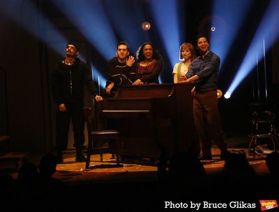 Andy Mientus, Adam Chanler-Berat, Taylor Iman Jones, Lauren Marcus and Jason Tam Photo