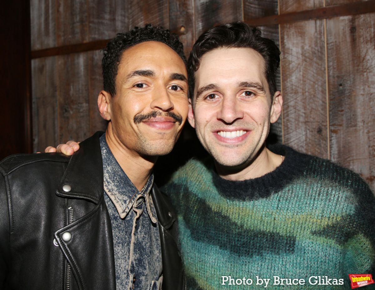 Kyle Beltran and Adam Chanler-Berat at 
