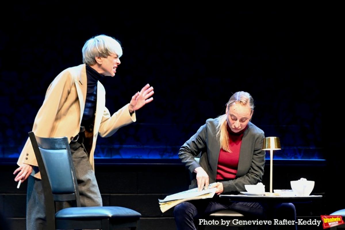 Helen Schneider and Lucca Zuchner at 