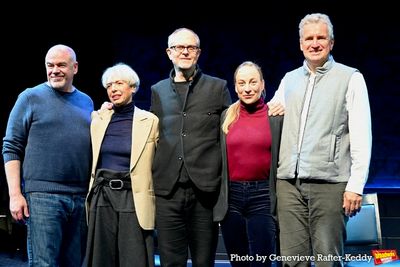 Peter Danish, Helen Schneider, Gil Mehmert, Lucca Zuchner and Frank Blase Photo