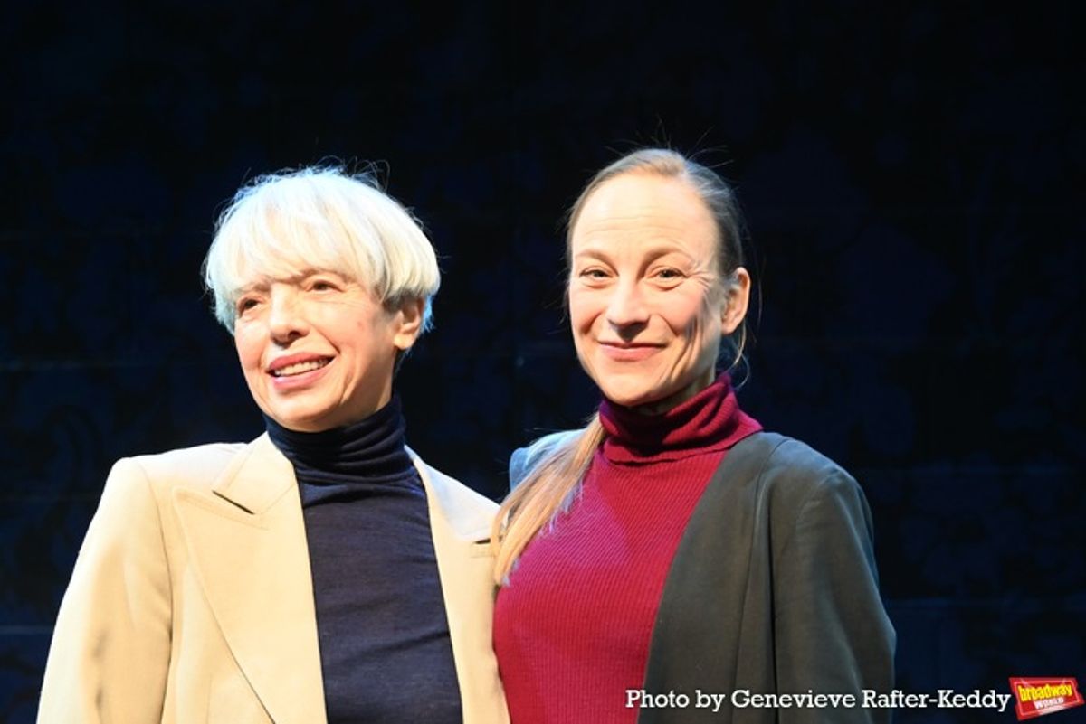 Helen Schneider and Lucca Zuchner at 