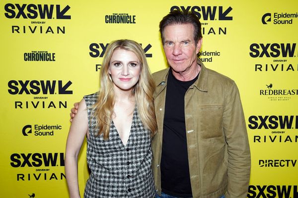 Annaleigh Ashford and Dennis Quaid  Photo