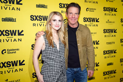 Annaleigh Ashford and Dennis Quaid  Photo