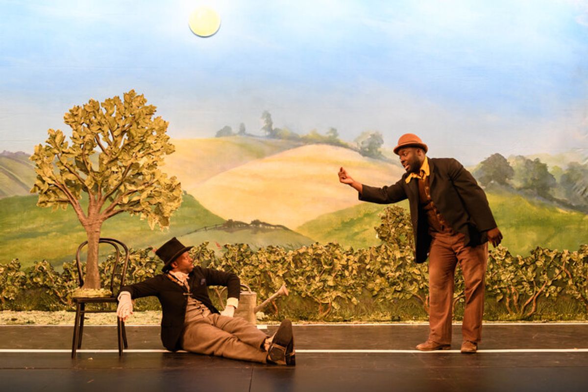 Clifford Samuel and Daniel Ward at 