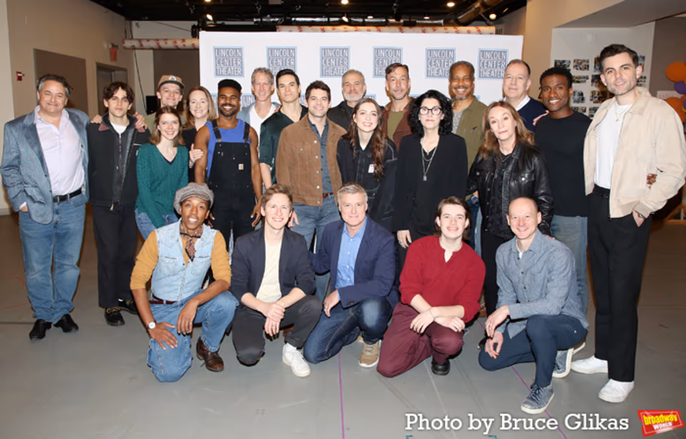 Photos: Jeremy Jordan and the Cast of FLOYD COLLINS Meet the Press  Image