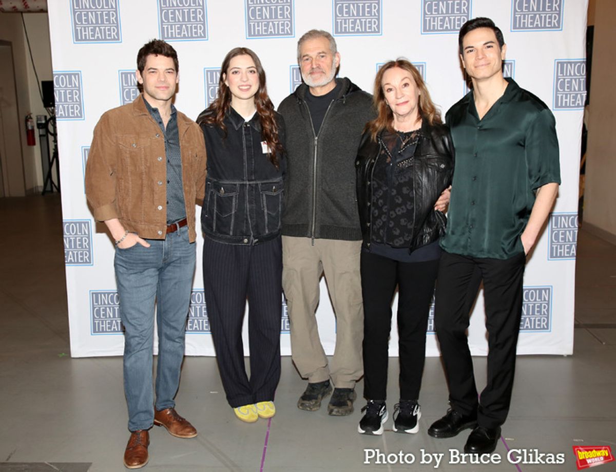 Jeremy Jordan, Lizzy McAlpine, Marc Kudisch, Jessica Molaskey and Jason Gotay at 