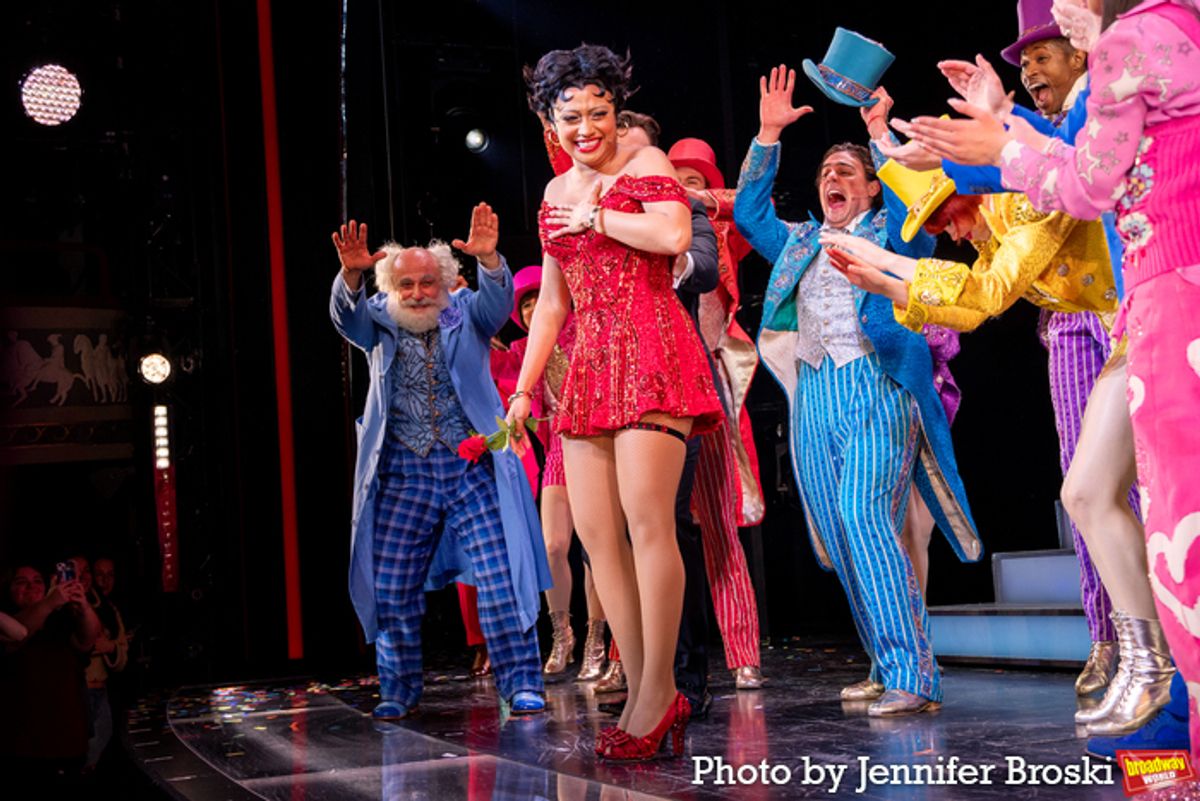 Jasmine Amy Rogers and the cast of BOOP! at 