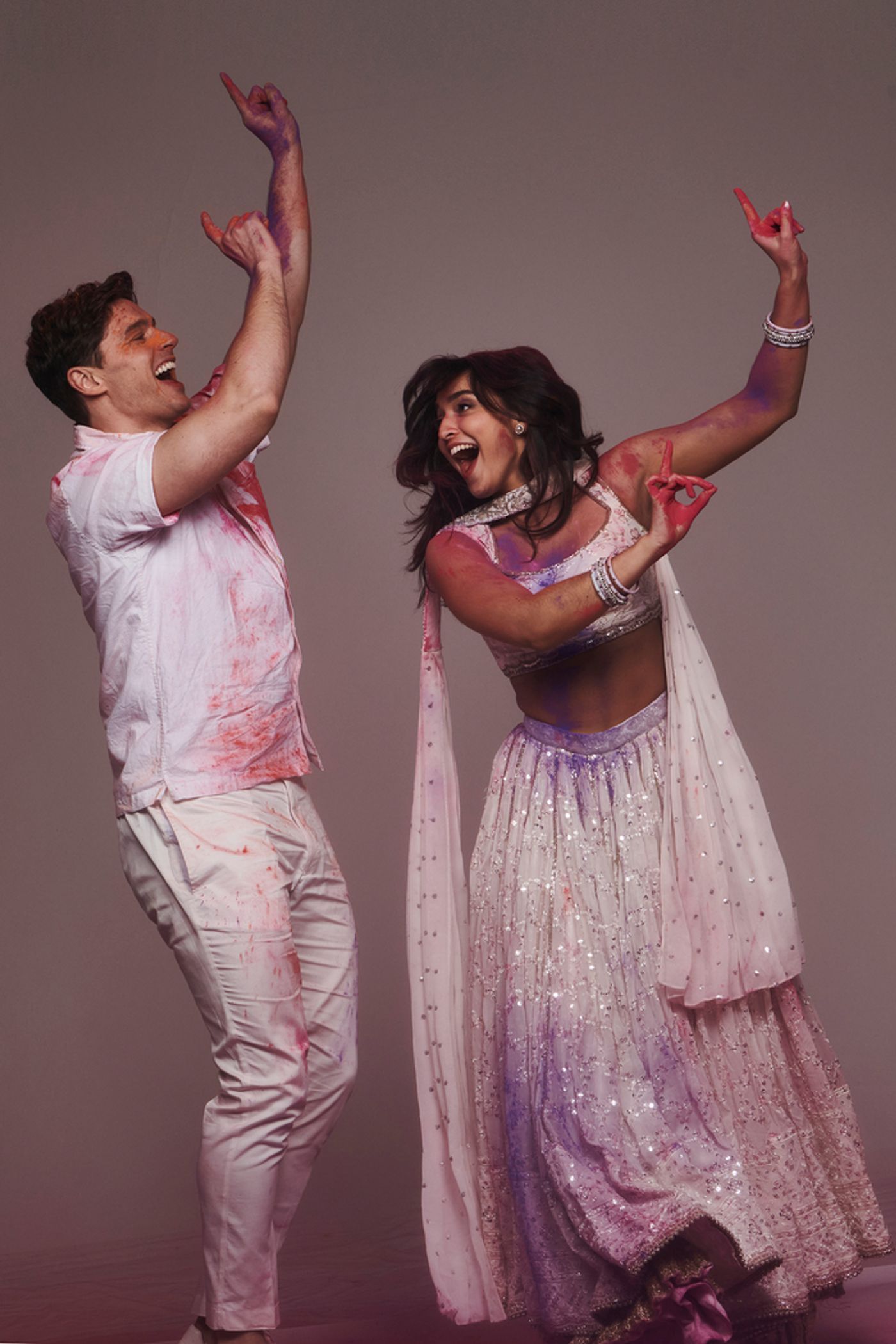 Photos: COME FALL IN LOVE - THE DDLJ MUSICAL Celebrates Holi, the Indian Festival of Colours  Image