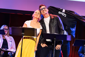 Kerry Butler, James Carpinello @ BroadwayWorld Kerry Butler, James Carpinello Photo