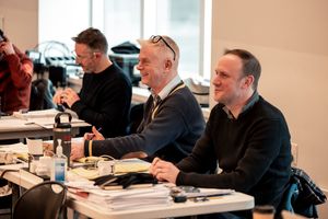 Director Stephen Daldry and Co-Director Justin Martin Photo