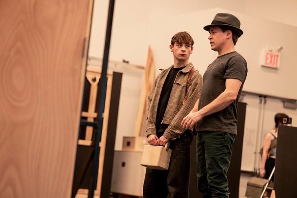 Louis McCartney and T.R. Knight Photo