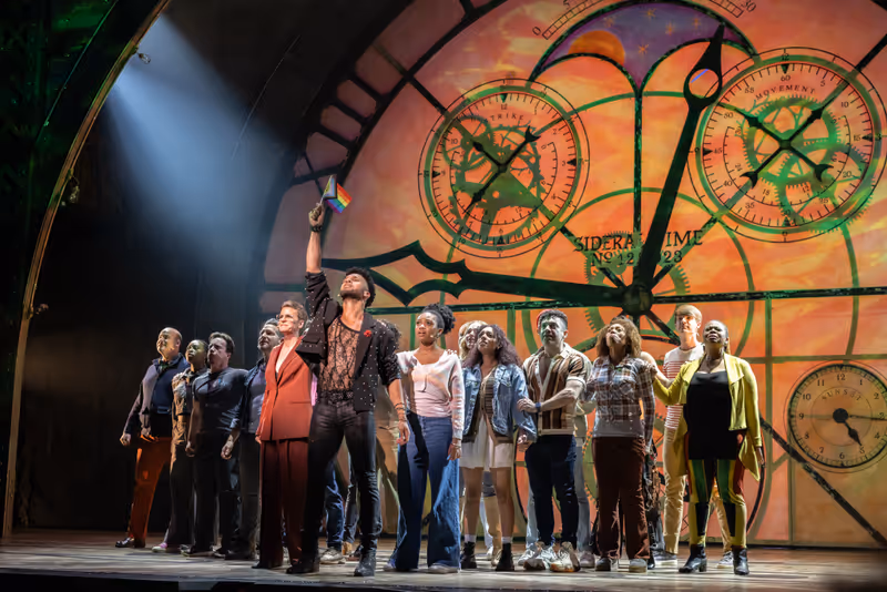 Photos: Broadway Backwards Raises Record