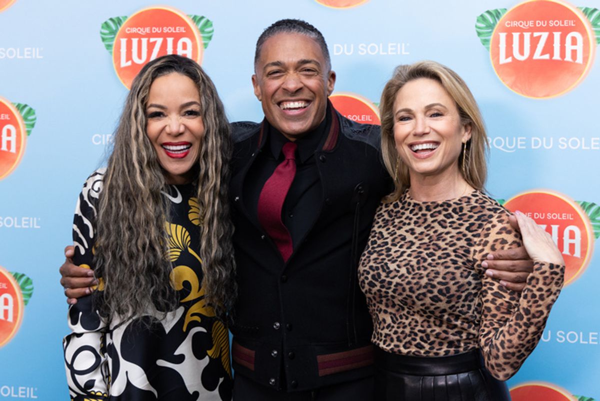 Sunny Hostin, TJ Holmes, Amy Robach at 