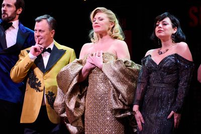 Brooks Ashmanskas, Robyn Hurder, Krysta Rodriguez Photo