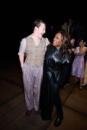 Kevin Csolak and Oprah Winfrey @ BroadwayWorld Kevin Csolak and Oprah Winfrey Photo