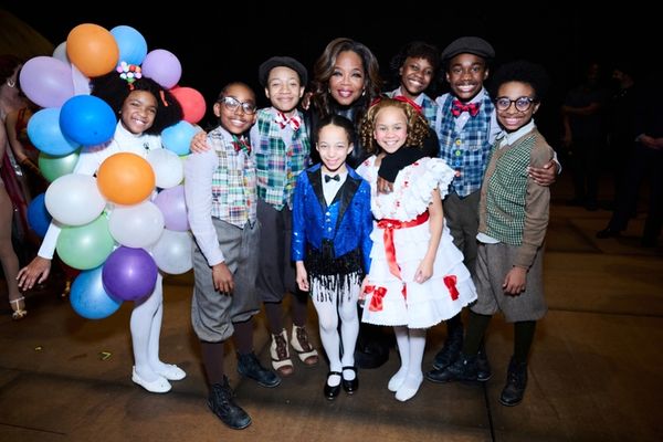 Oprah Winfrey and the Kids of GYPSY Photo