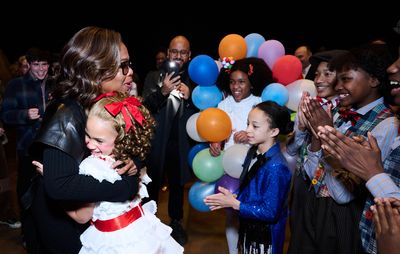 Oprah Winfrey and the Kids of GYPSY Photo