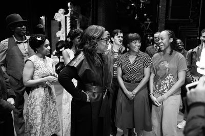 Oprah Winfrey and the Cast of GYPSY Photo