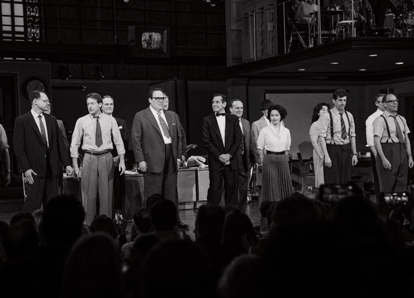 Photos/Video: GOOD NIGHT, AND GOOD LUCK Begins Previews On Broadway Photos/Video: GOOD NIGHT, AND GOOD LUCK Begins Previews On Broadway Image