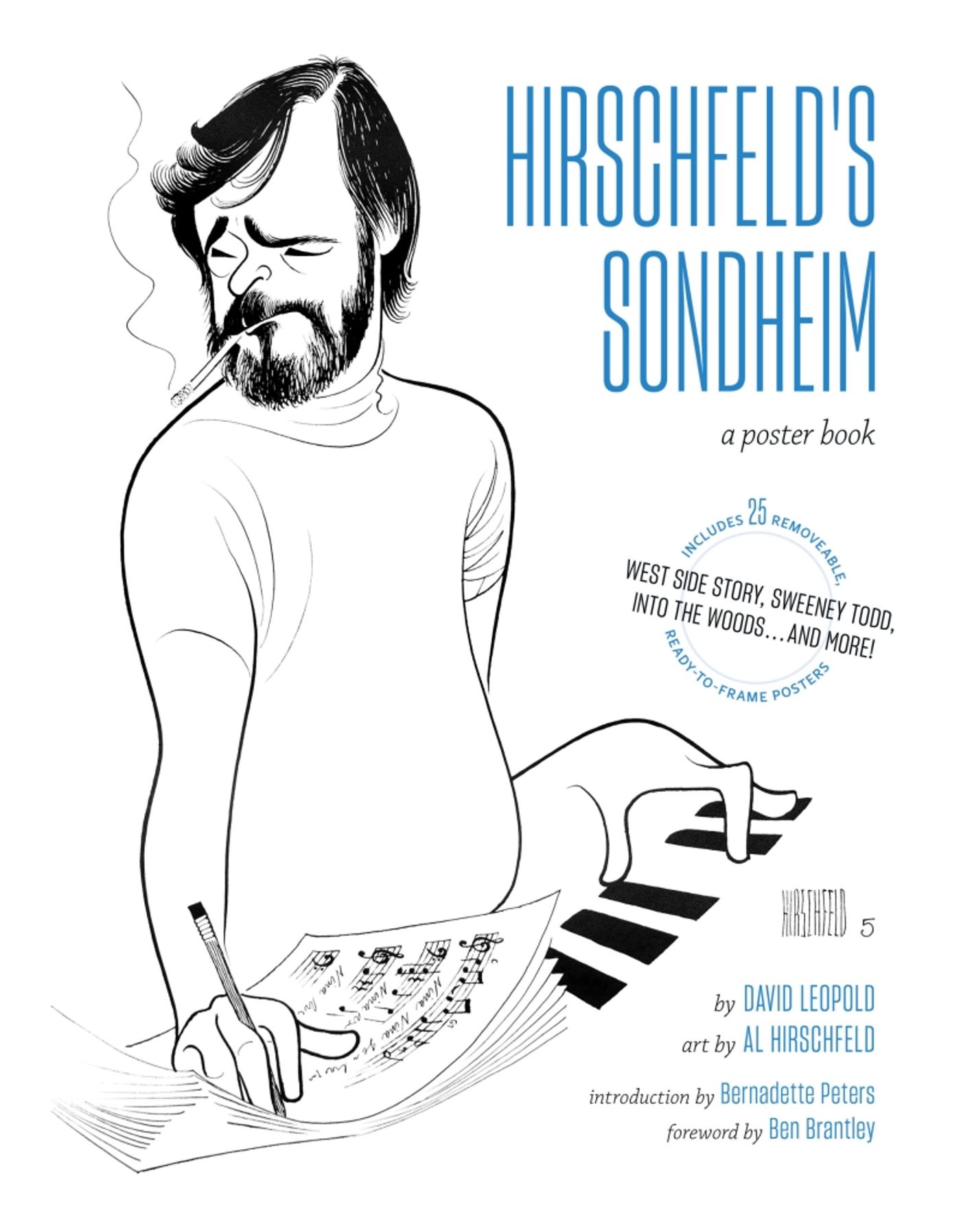 HIRSCHFELD'S SONDHEIM Poster Book Will Be Released This Year  Image
