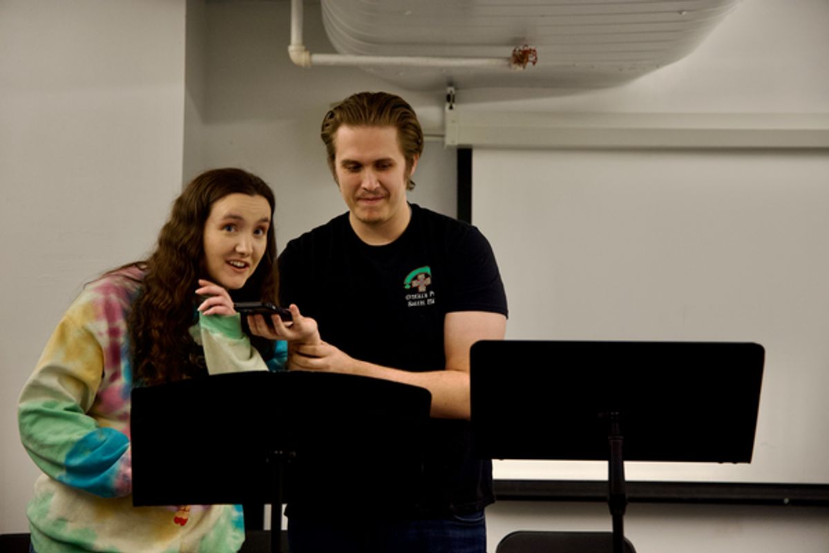 Annabel McConnachie and Kevin Smith at 