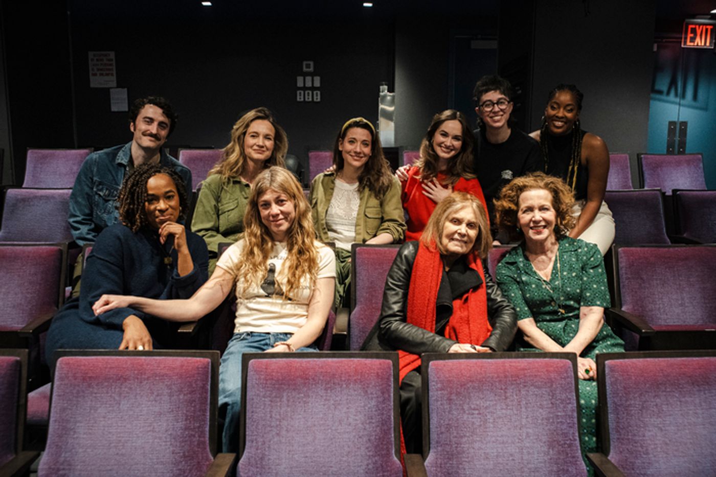Photos: Gloria Steinem Stops By LIBERATION Off-Broadway  Image