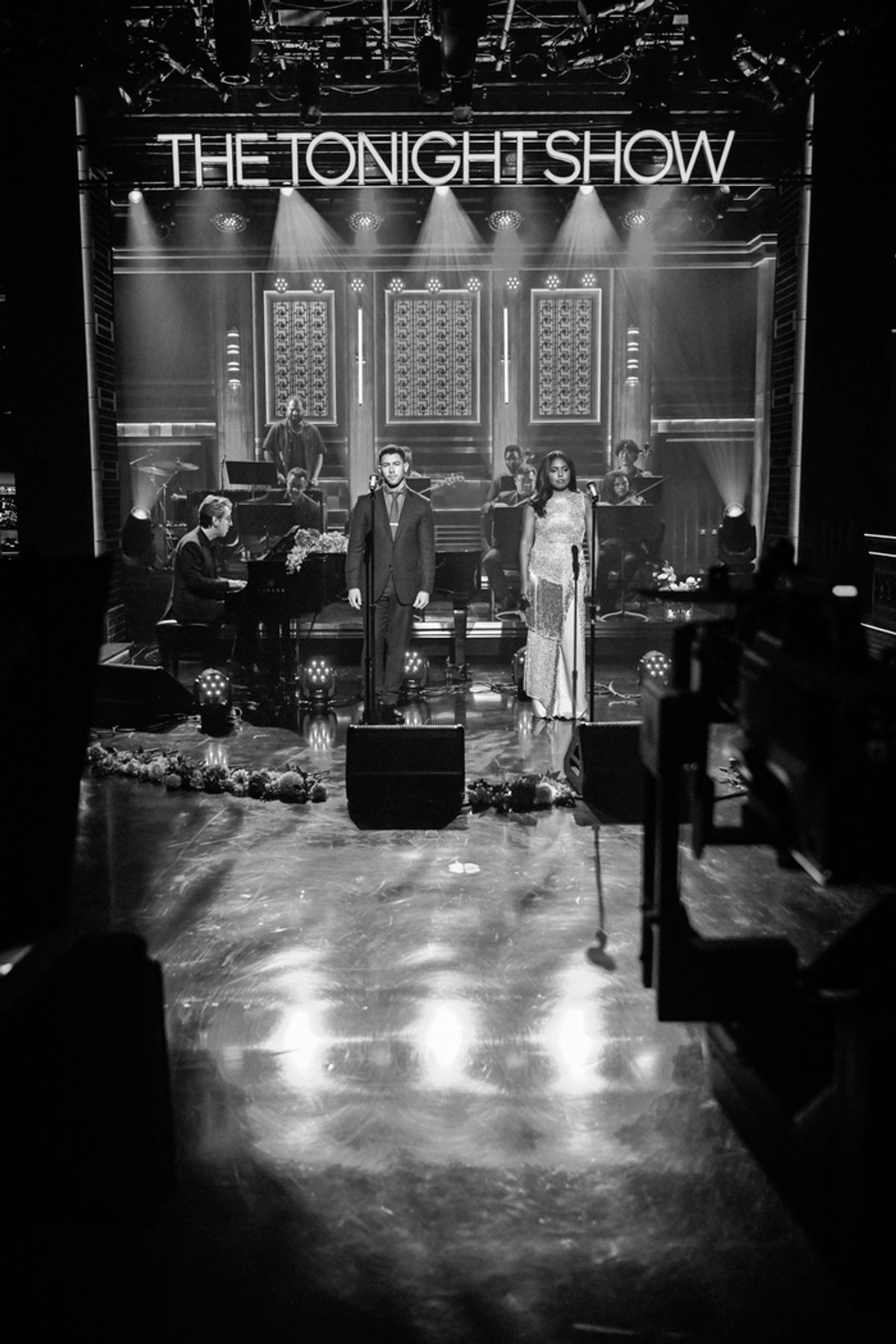 THE TONIGHT SHOW STARRING JIMMY FALLON -- Episode 2108 -- Pictured: (l-r) on Thursday, March 13, 2025 -- (Photo by: Todd Owyoung/NBC) at 