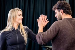 Lucie Jones, George Ioannides Photo