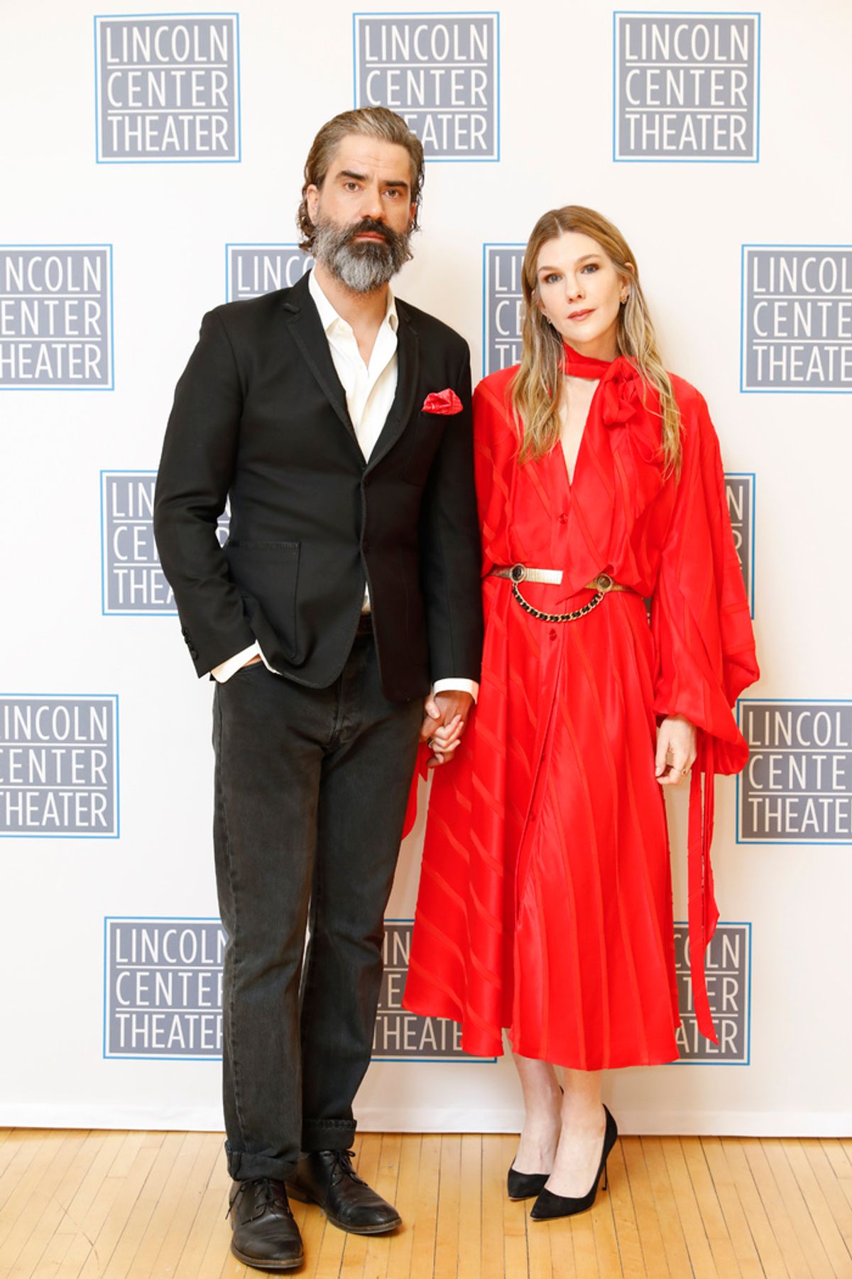 Hamish Linklater and Lily Rabe at 