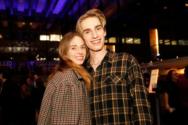 Levon Hawke and Maya Hawke Photo