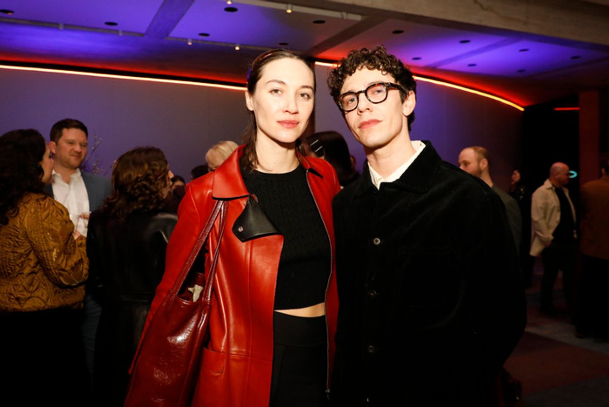 Sydney Lemmon and Ben Levi Ross at 