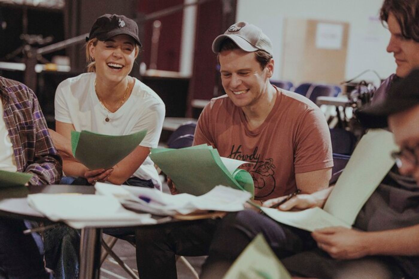 Photos: Jonathan Groff and More in JUST IN TIME Rehearsals  Image