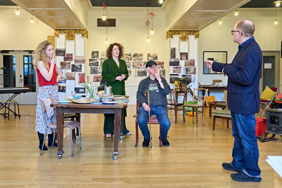 Hannah Morrish, Derbhle Crotty, Seán McGinley and Conor McPherson at 