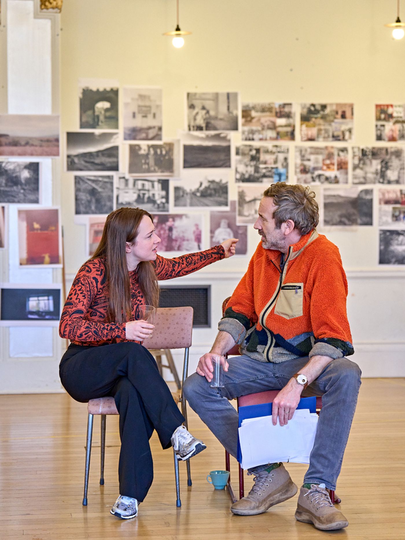 Photos: THE BRIGHTENING AIR In Rehearsal At The Old Vic  Image